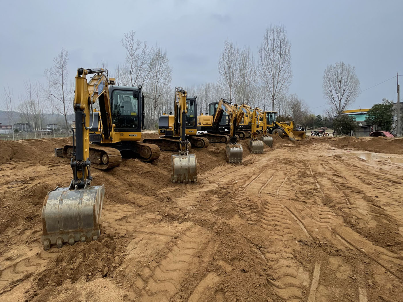 郸城县挖掘机教学